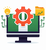 Icon representing Nigerian business technology solutions.
