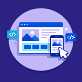 Modern web design and development illustration for Abuja businesses