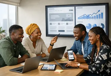 Icon representing conversion-focused web design services in Nigeria.