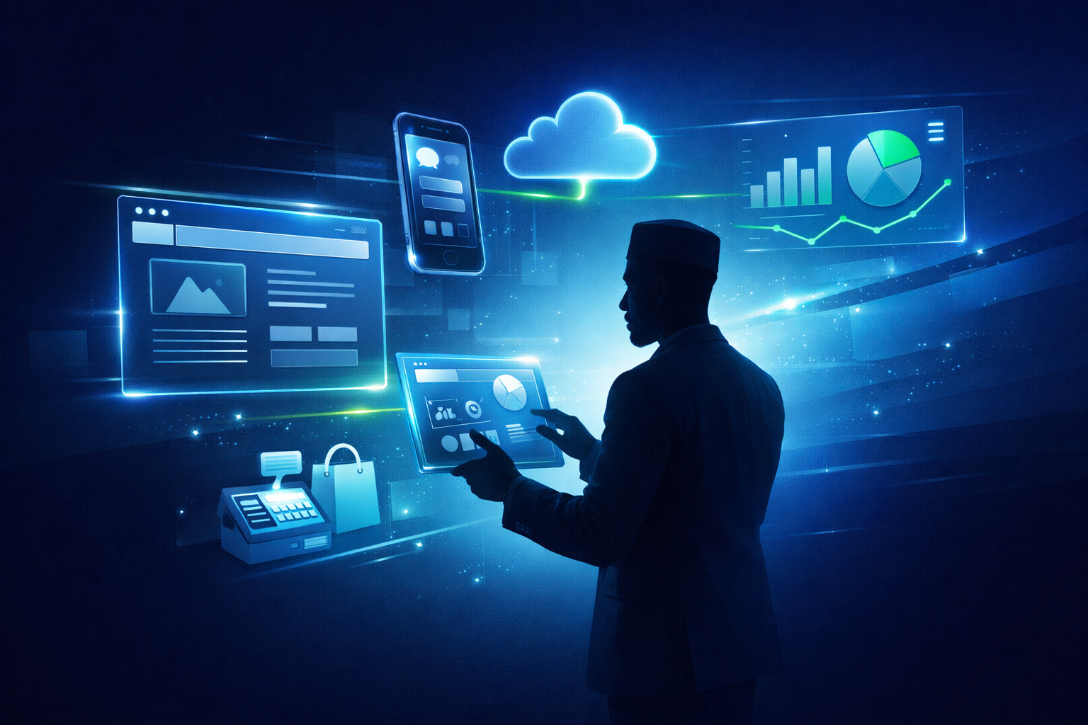 digital growth services Nigeria connecting website software apps and advertising